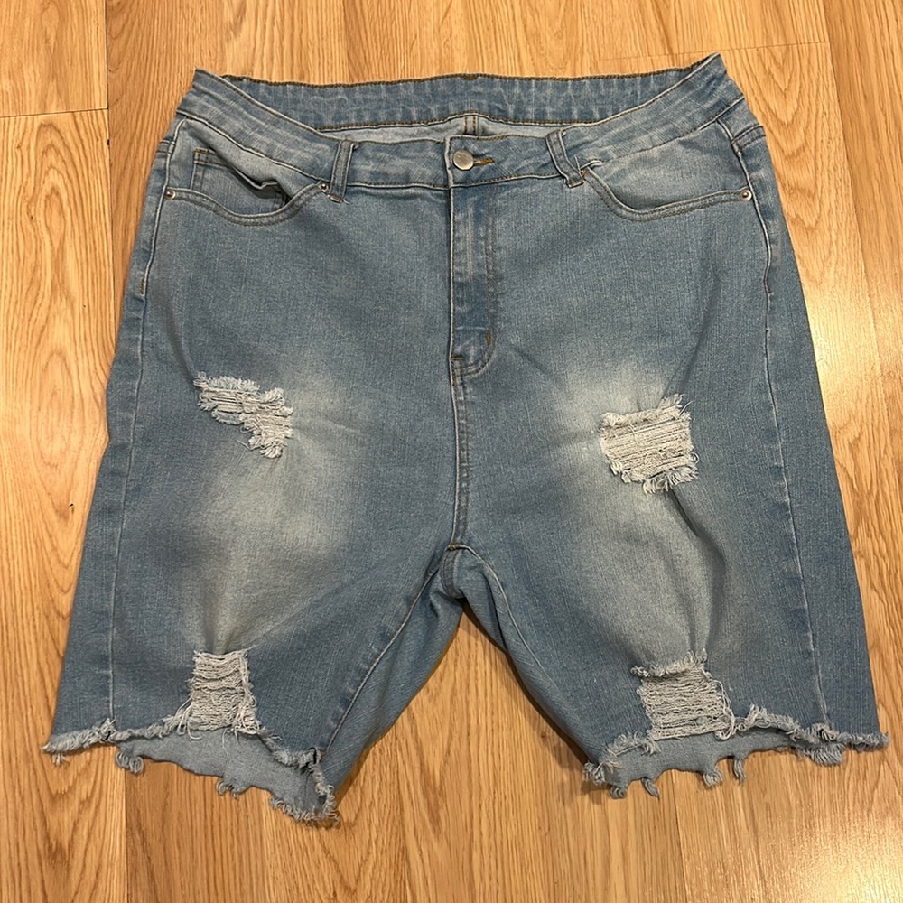 Shein Women 3X Jean Shorts